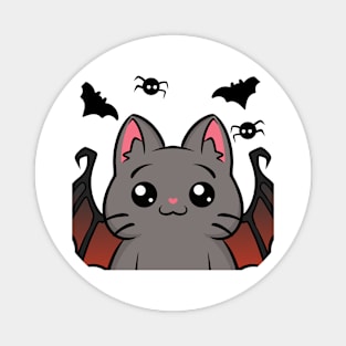 Halloween Costume Cats : Bat wing Magnet